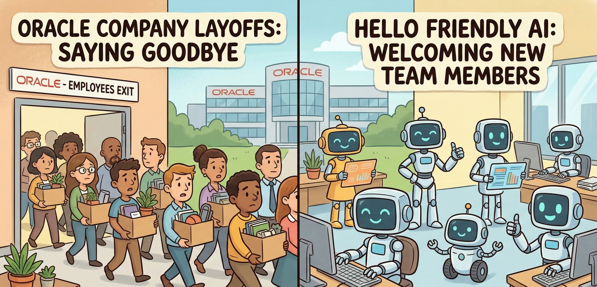 Oracle's Shocking AI Pivot Causing Thousands Are Losing Jobs to Automation