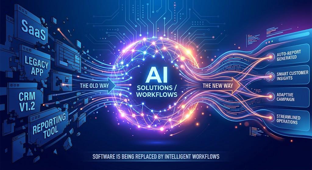 50 Percent of Your Business Software Could Be Replaced by AI